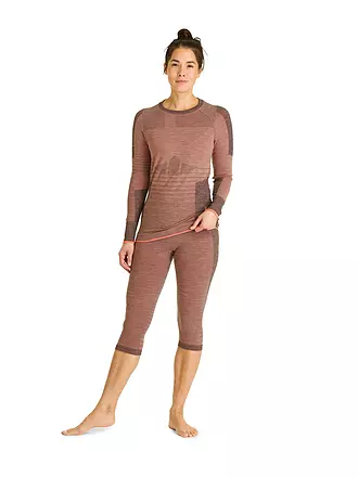 ORTOVOX | Pantalon fonctionnel 3/4 femme 230 Competition | dunkelrot